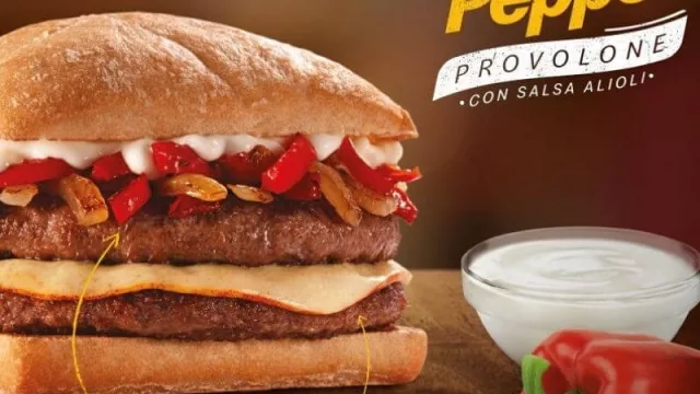 Lo nuevo de McDonald’s: la Red Pepper Provolone se suma a la línea Signatura