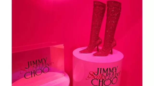 Jimmy Choo diseñó unas botas inspiradas en Sailor Moon que cuestan 15 mil dólares