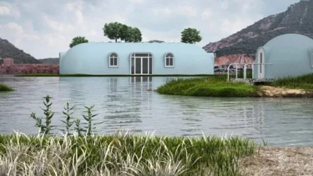 Así es la casa prefabricada que se puede comprar por Amazon y se parece a una nave espacial