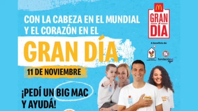 Llegó el Gran Día: McDonald’s te invita a ayudar