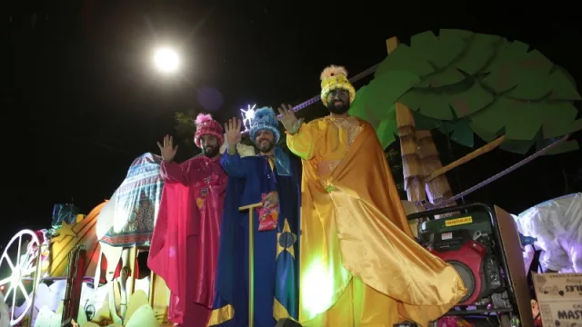 Los Reyes Magos llegaron a San Rafael de la mano de Bianchi