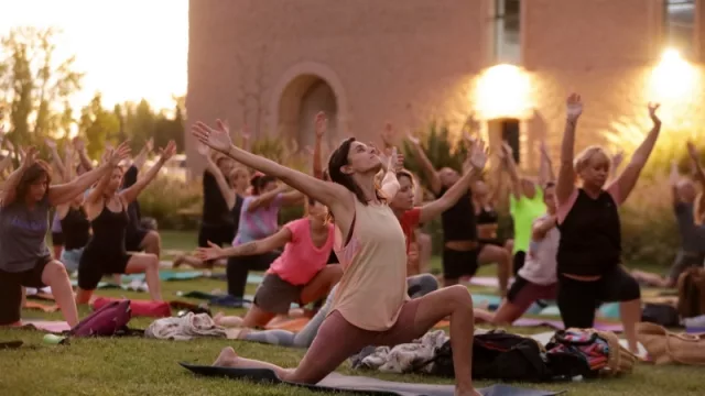 Yoga por los Caminos del Vino arrancó su circuito verano 2023