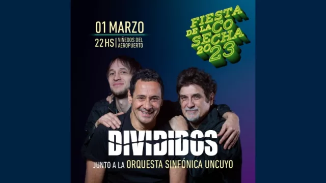 Divididos, la Sinfónica de la Universidad y músicos mendocinos ofrecerán un concierto épico (en los viñedos del aeropuerto)