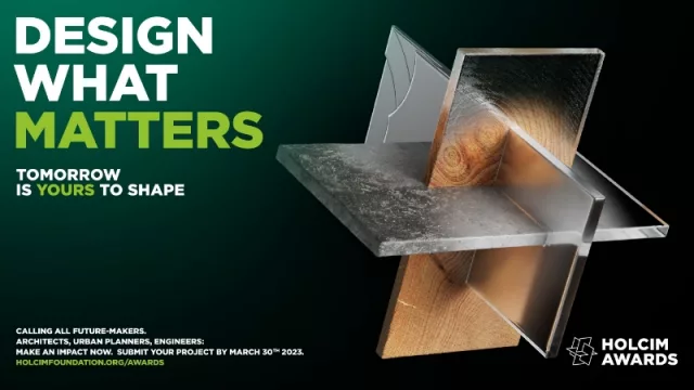 Abierta la inscripción para los Holcim Awards 2023 (el concurso internacional de arquitectura y construcción)