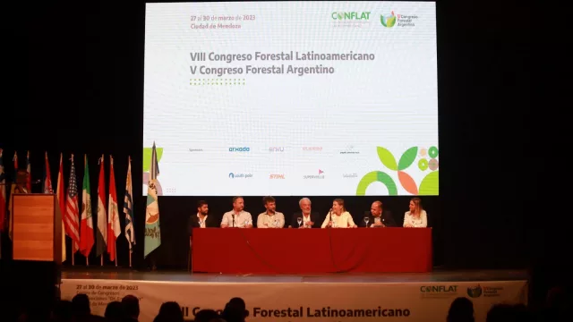 Tres días de mundo forestal en el Bustelo (los principales referentes de Latinoamérica en Mendoza)