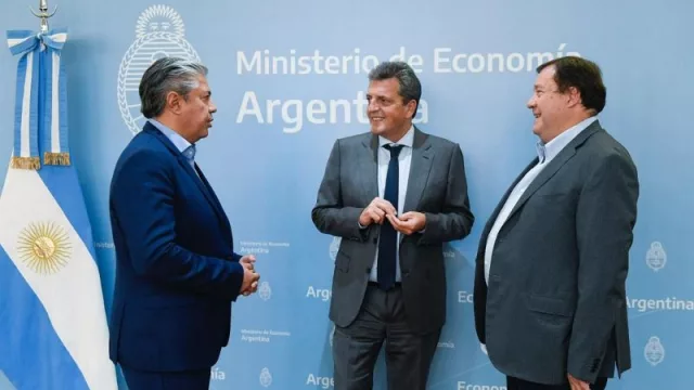 Con eje en energía y economías regionales, Massa recibió a Weretilneck y Figueroa