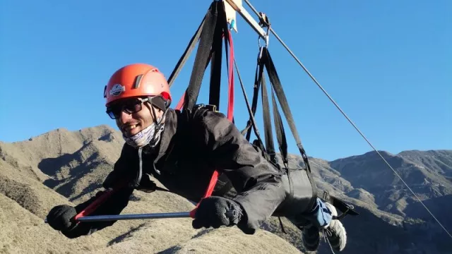 Villavicencio Park celebra las vacaciones de invierno con el lanzamiento del Zipline Extreme (la tirolesa más larga de Sudamérica)