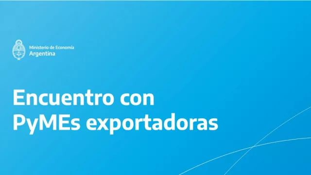 Massa se reúne con pymes exportadoras
