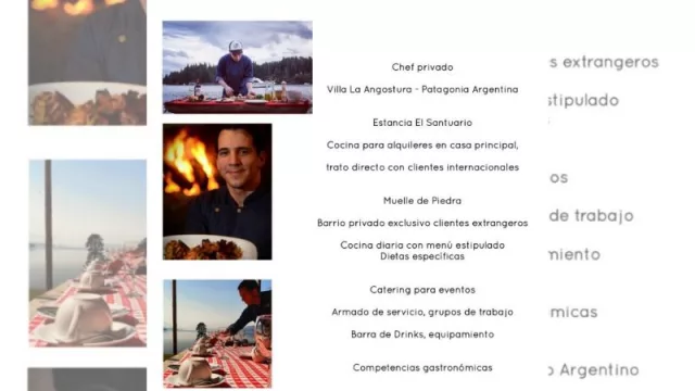 Martín Páez (el embajador de la gastronomía neuquina) participará en una Competencia Internacional de Asadores en Chile