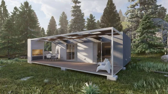 Las “Tiny Houses”se construyen en Mendoza (pequeñas casitas hechas con la arquitectura modular)