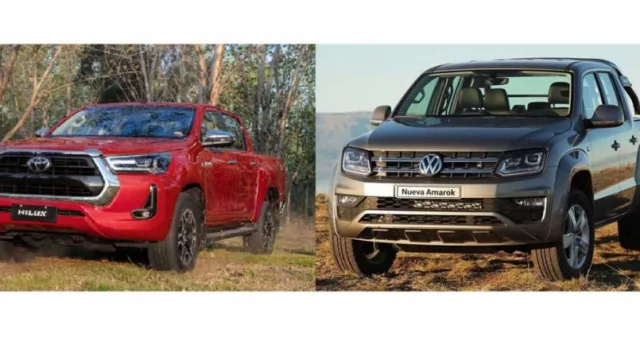 Precios de las 4 camionetas más vendidas: Amarok, Ranger, Hilux y Frontier