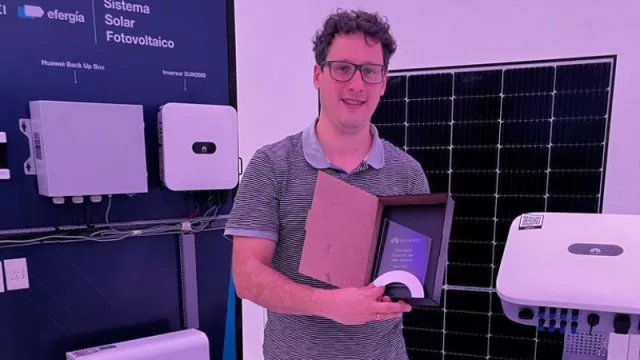 Huawei otorgó un premio a la empresa mendocina de energía solar Solhé