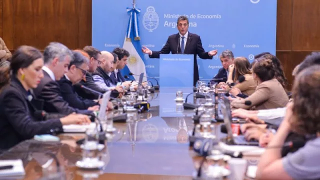 Sergio Massa: "Lo que el mundo espera de la Argentina es equilibrio, racionalidad y previsibilidad"