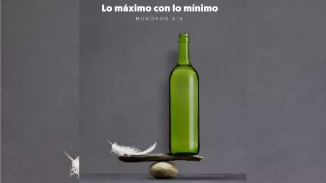 Burdeos Air 300G: una de las botellas más disruptivas del mercado sale de Mendoza al mundo