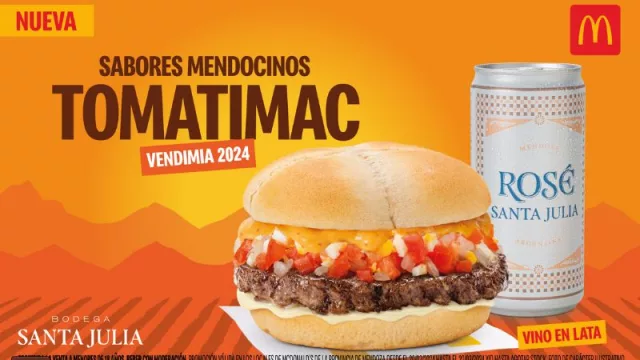 McDonald’s presenta su nueva edición de Sabores Mendocinos (el menú vendimia de Arcos Dorados)