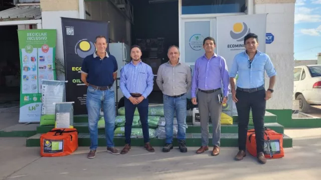 Clean Oil, la empresa lasherina que produce absorbentes minerales y orgánicos, apunta a la exportación