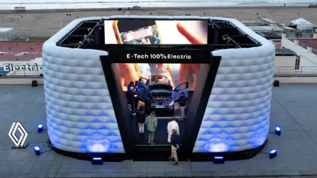 Renault Argentina despliega su gama E-tech 100% eléctrica en Mendoza