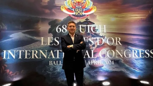 Mendoza dijo presente en el Congreso Internacional de Conserjes en Indonesia