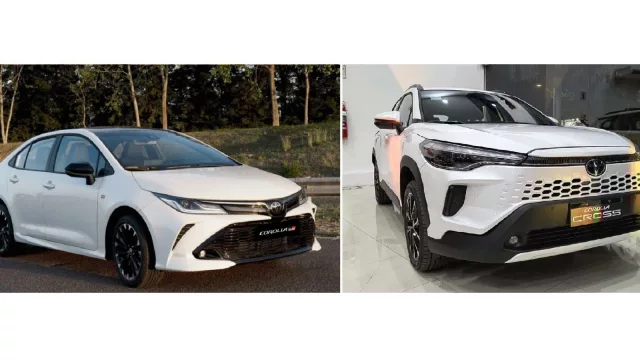 Toyota Corolla vs Corolla Cross ¿qué precio tienen?