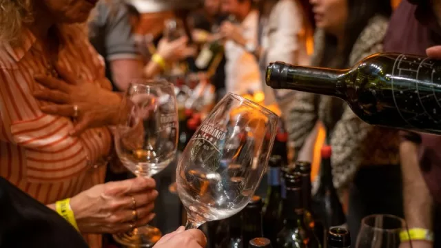 Feria de vinos de Bingo Fuel y Universo Vigil en Palmares