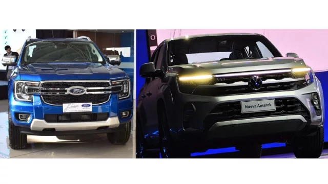 Ford Ranger V6 y Volkswagen Amarok V6: Cuánto cuestan hoy