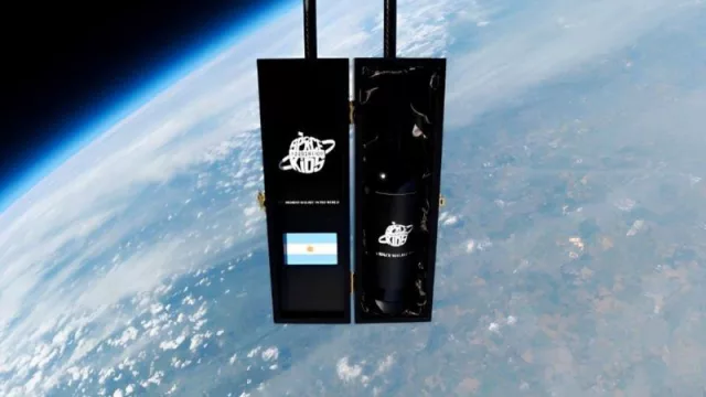 El malbec mendocino vuela por los cielos (y llega a la estratósfera)