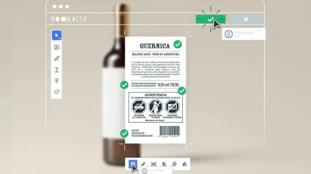 Un nuevo producto promete simplificar el etiquetado en la industria vitivinícola