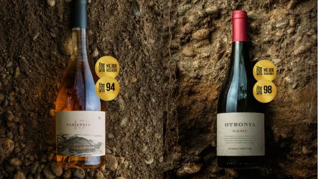 Otronia premiada: recibió la distinción en la Guía de Descorchados (como mejor Patagonia, Pinot Noir, Espumante, Rosado y Torrontés)