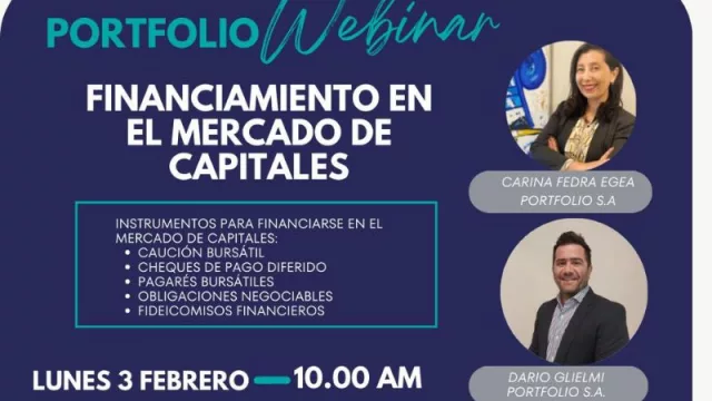 Portofolio continúa con su Ciclo Anual de Webinar relacionados con mercado de capitales y economía
