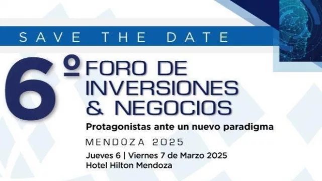 Tecnologías disruptivas e Inteligencia Artificial, entre los principales tópicos del Foro de Inversiones & Negocios de Mendoza