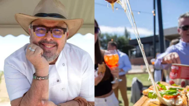 Carnaval entre vinos de primer nivel y pizza de autor