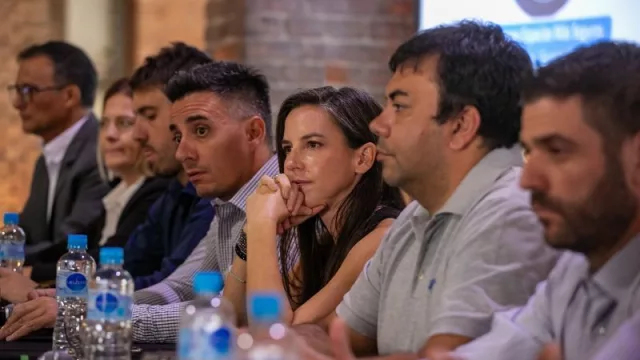 Mercedes Rus, junto a Calvente y Lo Presti, presentó los avances del programa piloto “Espacios Más Seguros” en Guaymallén y Las Heras