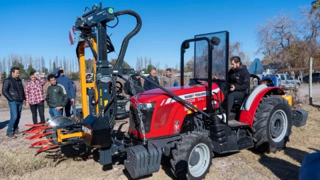 Llegaron a Argentina las podadoras automáticas: precisión, eficiencia y tecnología para la vitivinicultura del futuro