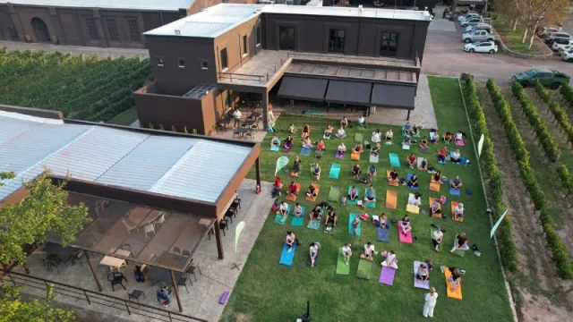 Yoga por los Caminos del Vino, este sábado en Antigal