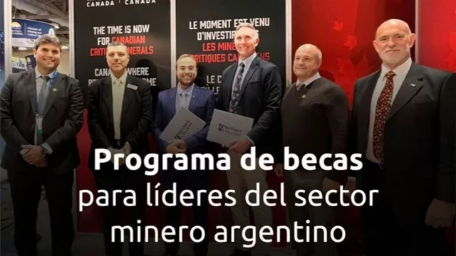 Presentan un programa internacional de becas para formar líderes del sector minero argentino