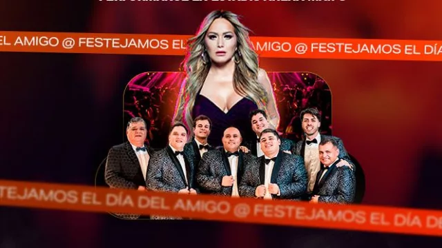 Los Palmeras y Karina La Princesita festejan el Día del Amigo en Mendoza