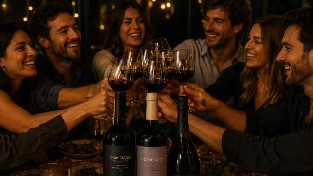 Domiciano elige tres vinos para brindar con los amigos de siempre