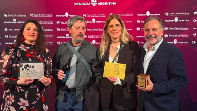 Autores por los Caminos del Vino ganó el Oro en los Best Of Wine Tourism por su aporte al enoturismo cultural de Mendoza