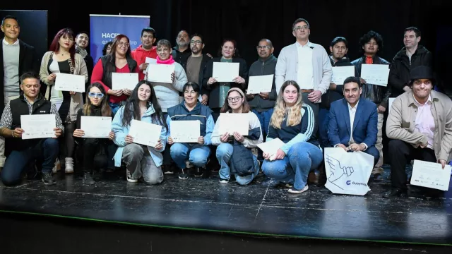 Más de cincuenta vecinos de Guaymallén terminaron capacitaciones en oficios